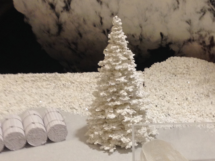 Vitrine sapain detail