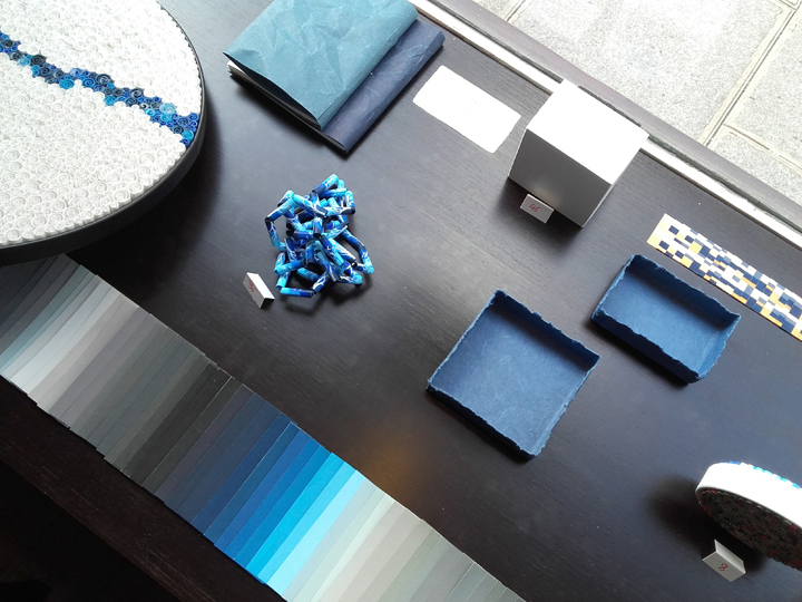 vitrine bleu gris vitrine bleu gris